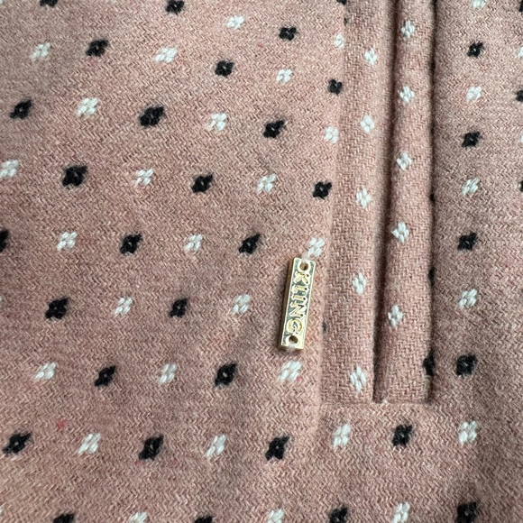 Kling Pink Polka Dot Coat Dress Jacket | Women’s Size M | Tailored Fit - Picture 3 of 9